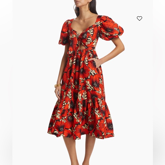 Elisamama - Funke Floral Midi-Dress - Picture 1 of 7
